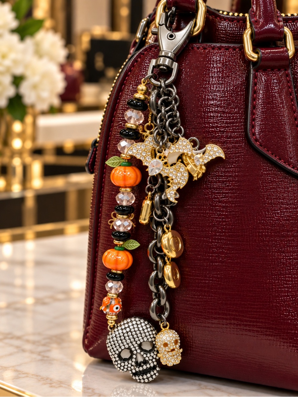 Eye Candy Los Angeles Halloween Bag charm